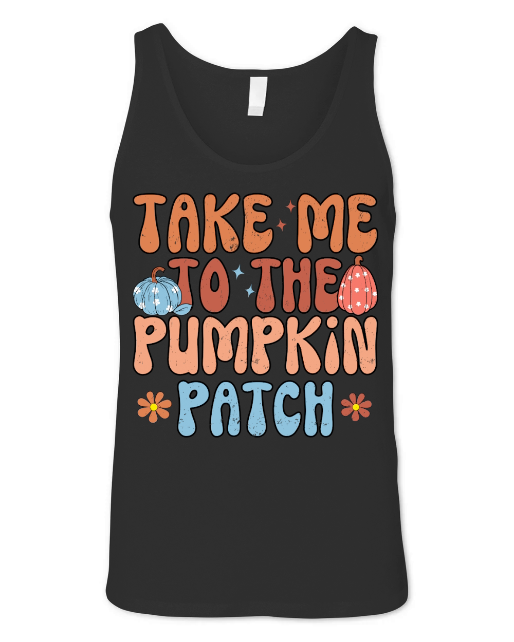 take me to the pumpkin patch Unisex Jersey Tank