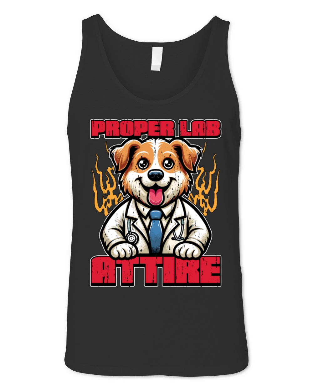 Veterinary Technician Proper Lab Attire Vet Med Unisex Jersey Tank