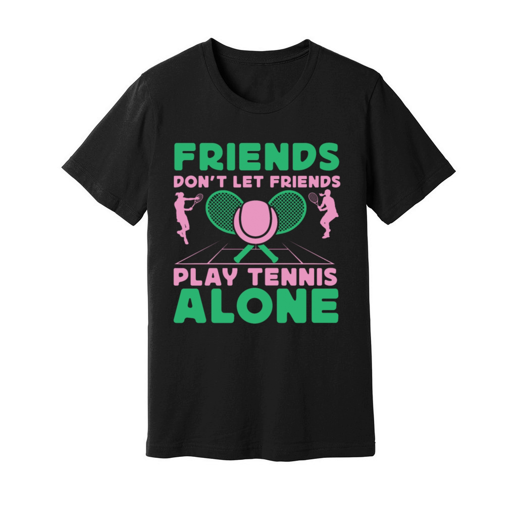 Funny Tennis Player Racket Just A Unisex Jersey Tee