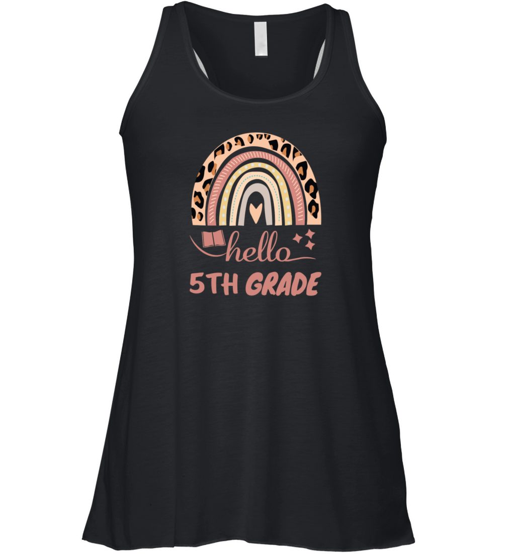 hello 5th grade shirt Women's Flowy Tank Top