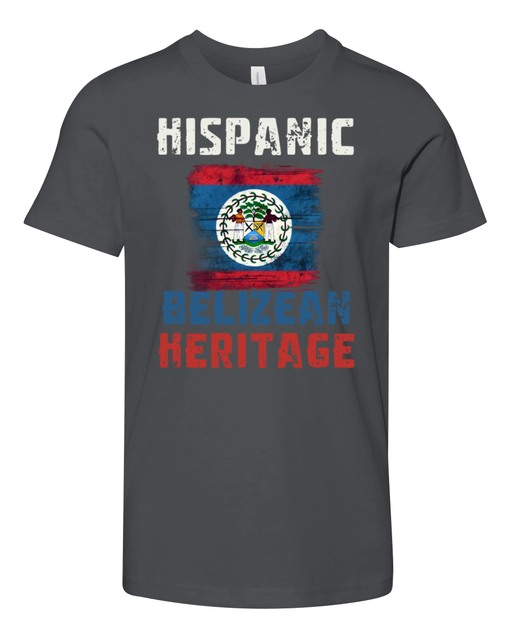 Belizean Heritage Pride - Hispanic Heritage Month Youth Unisex Jersey Tee
