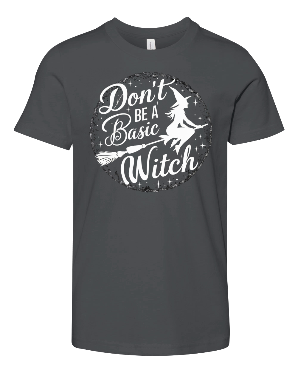 Dont Be a Basic Witch Youth Unisex Jersey Tee