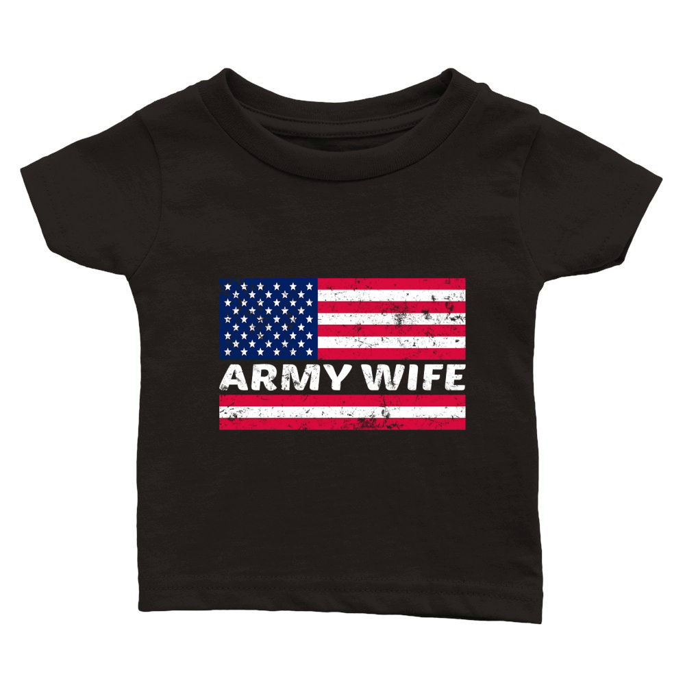 Army wife 02 Classic Baby Crewneck T-shirt