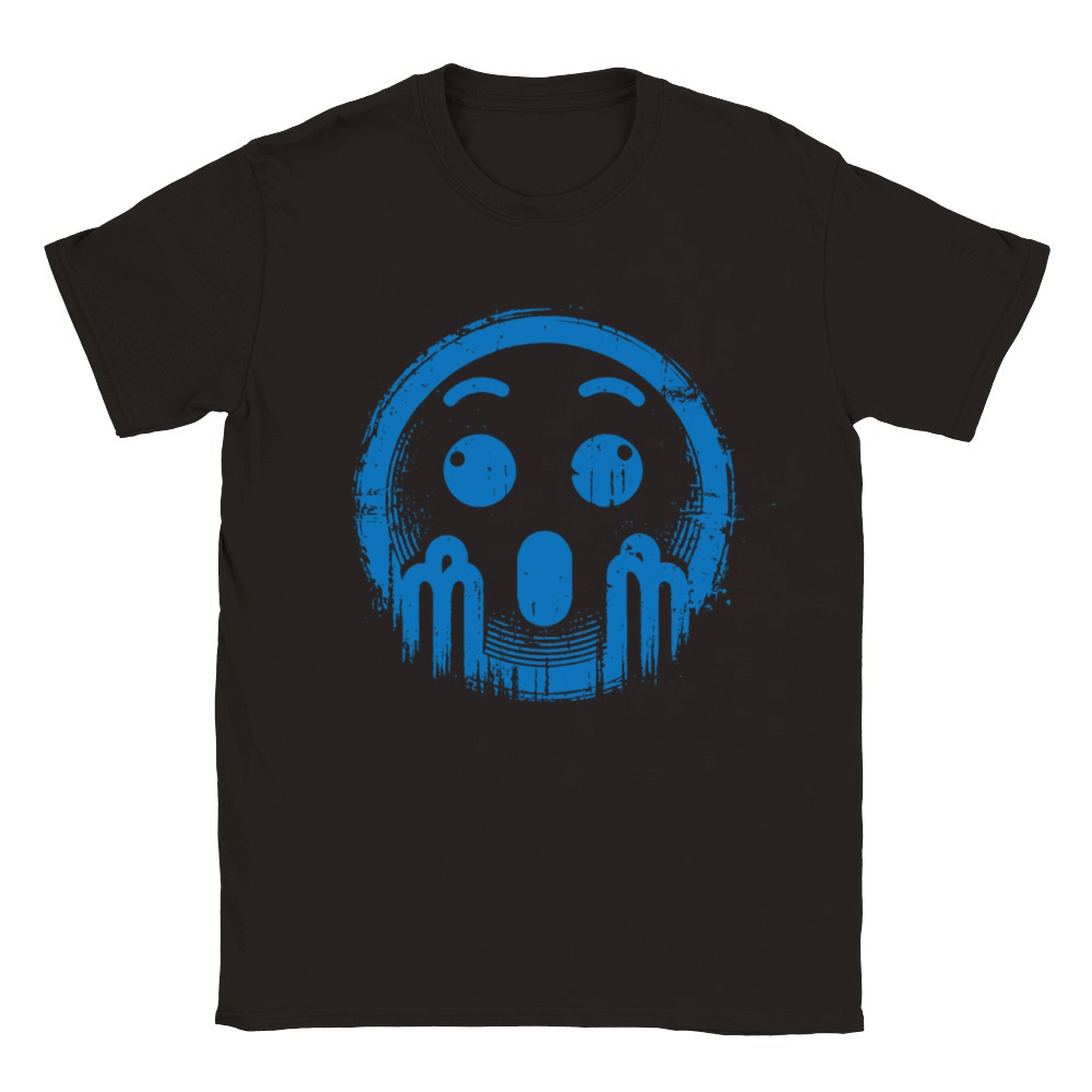 Suprising Blue Face Classic Kids Crewneck T-shirt
