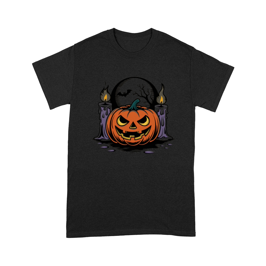 Vintage Pumpkin Scene Halloween Classic T-Shirt Comfort T-shirt