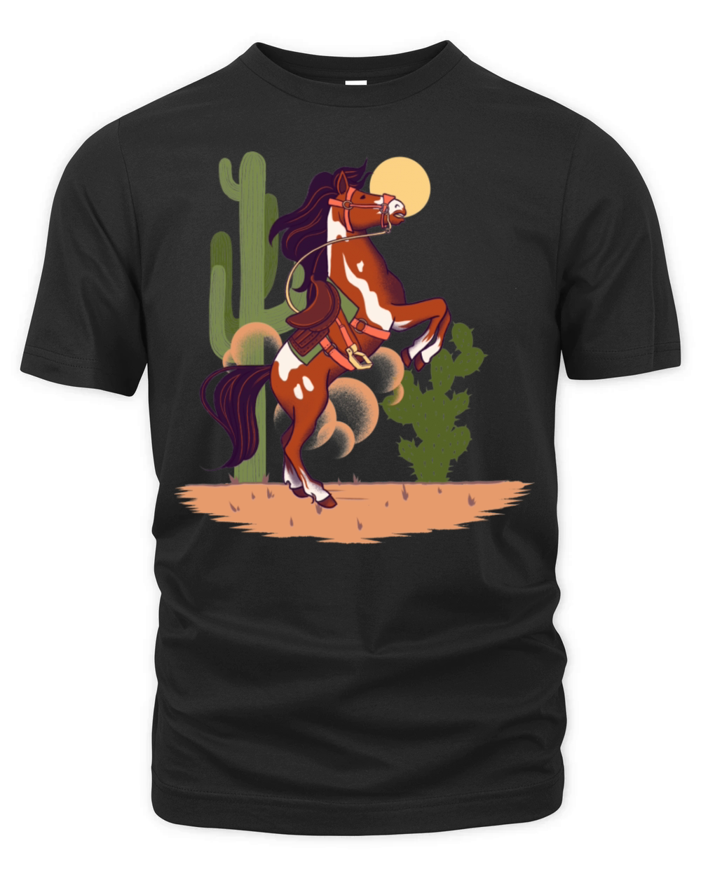 Rodeo Horse Organic Unisex T-shirt