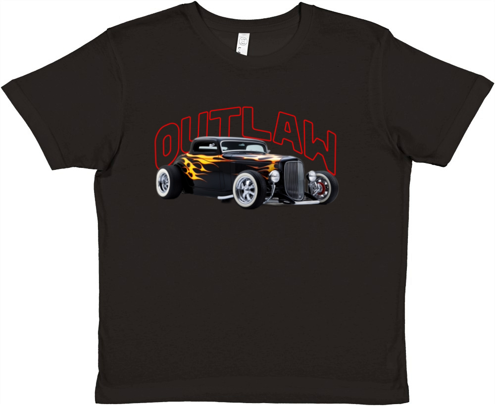 Outlaw Vintage Premium Kids Crewneck T-shirt