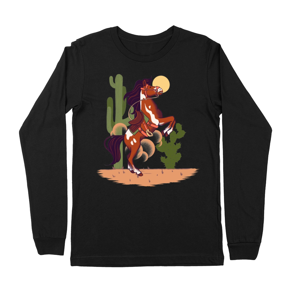 Rodeo Horse Premium Long Sleeve