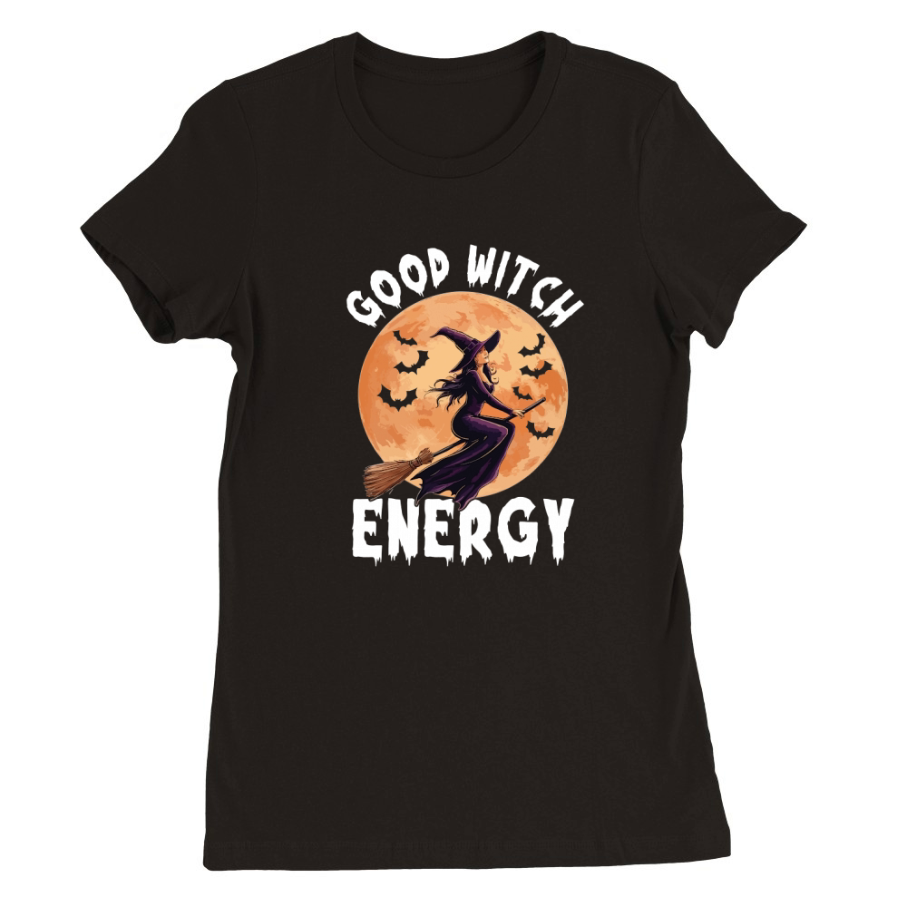 Good Witch Energy Premium Womens Crewneck T-shirt