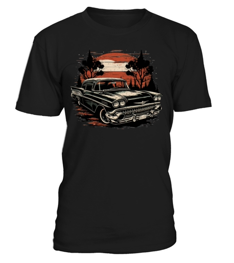 Vintage Retro Classic Car Lover For Car Enthusiast T-Shirt Unisex