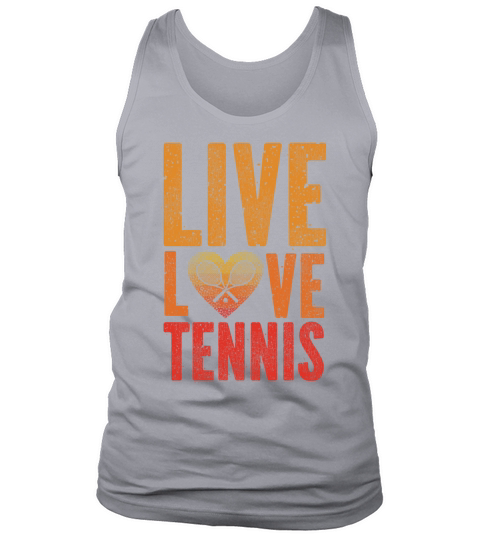 Funny Tennis Player Racket Girl Tank Top Unisex