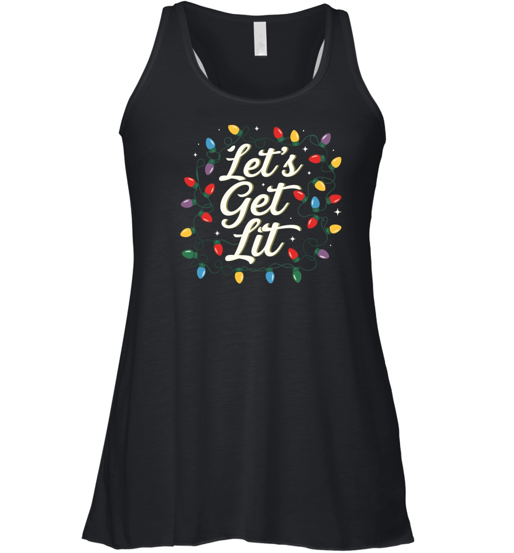 lets get lit Women's Flowy Tank Top