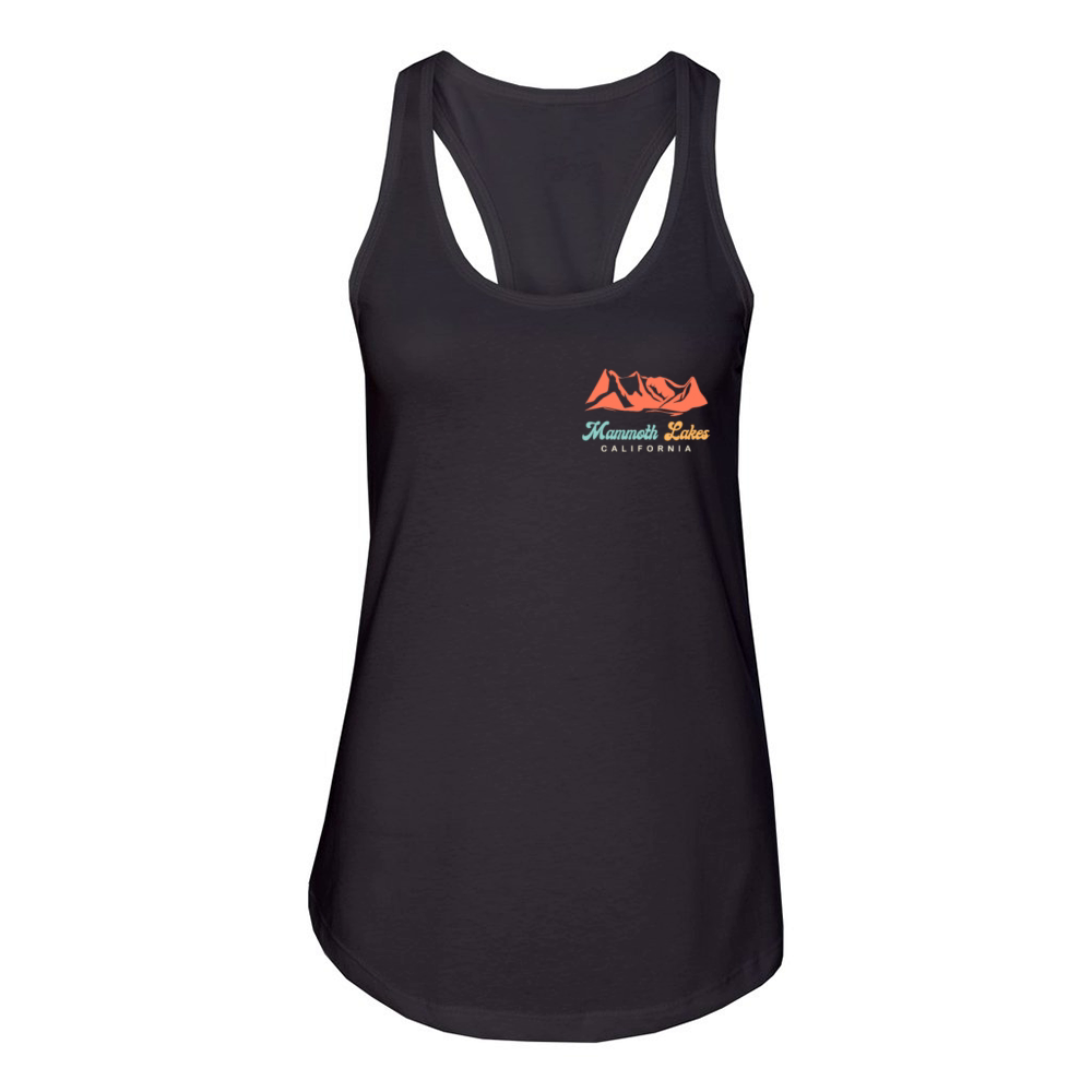 CALIFORNIA MAMMOTH LAKES Vintage California Lover Women's Racerback Tank