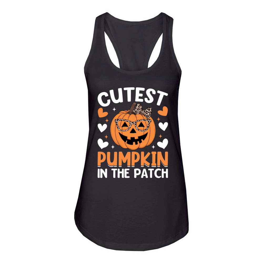 Cutest Pumpkin In The Patch Women's Racerback Tank