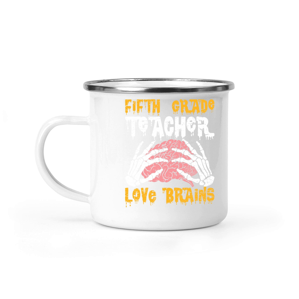 5th Grade Teachers Love Brain2 Camping Mug