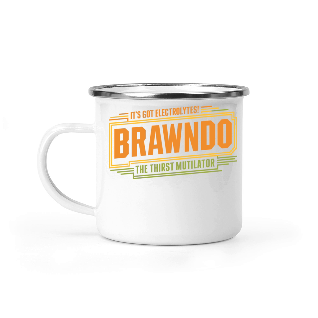 Brawndo The Thirst Mutilator Parody Design Camping Mug