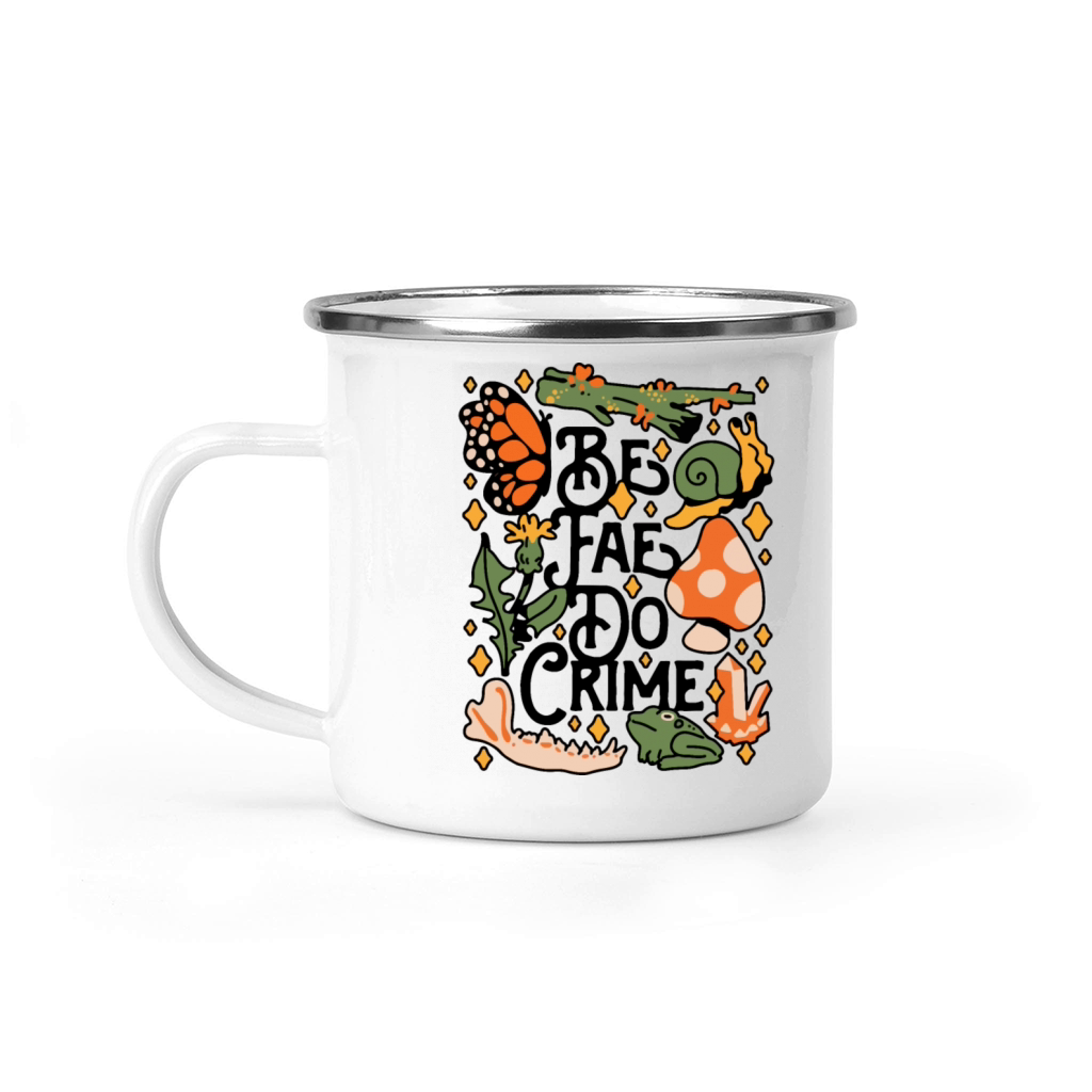 floral saying humor Camping Mug