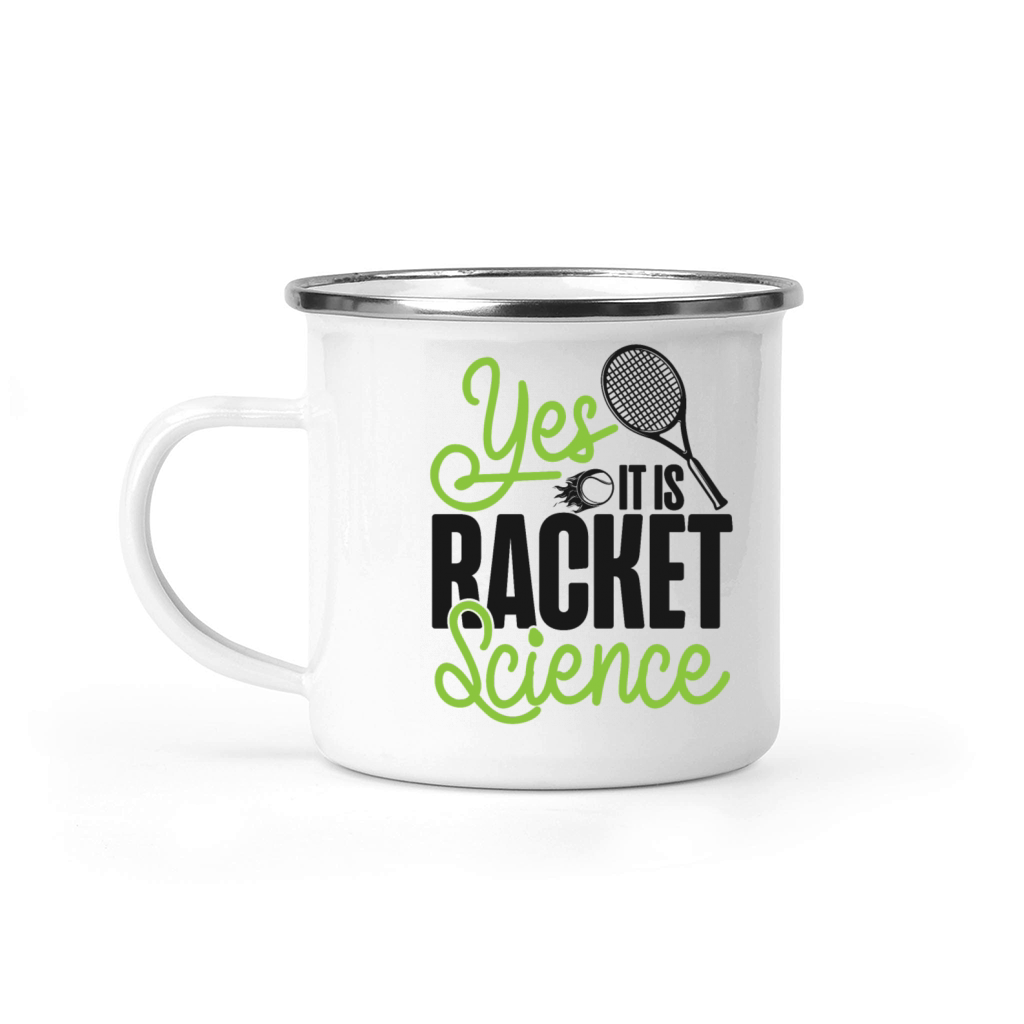Funny Tennis Player Racket You Camping Mug