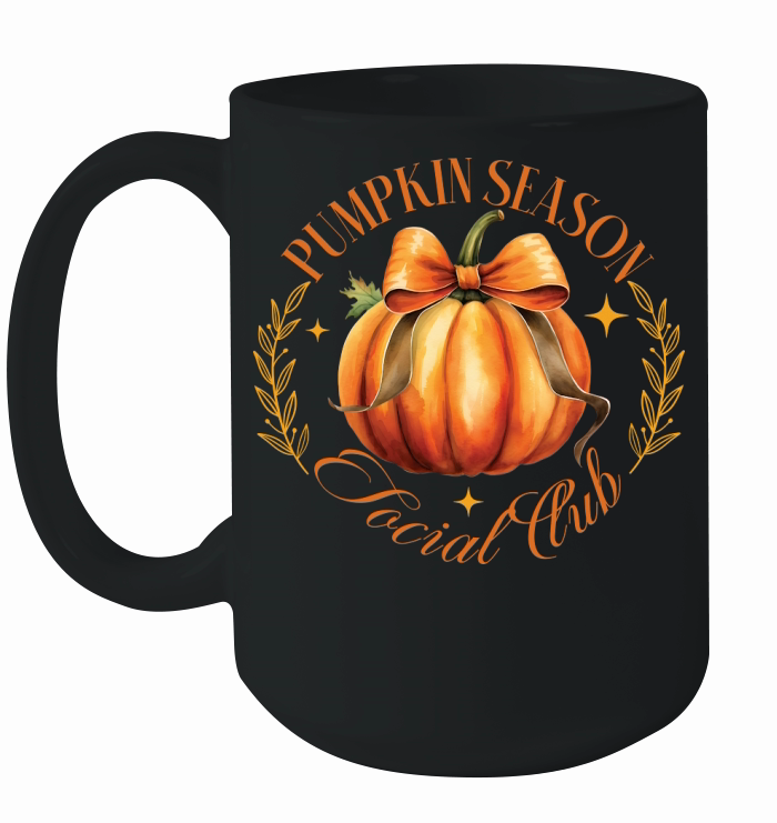 Pumpkin Season Social Club Ceramic Mug