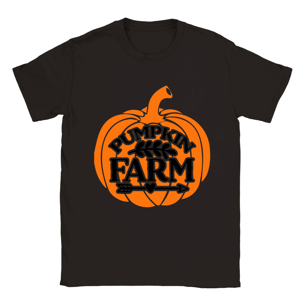 pumpkin farm Classic Kids Crewneck T-shirt