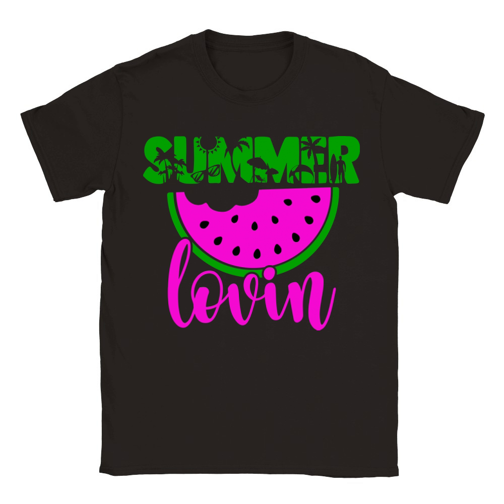 Summer Lovin Fruit Classic Kids Crewneck T-shirt