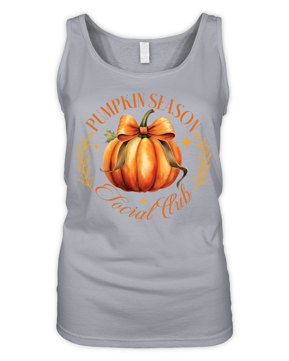 Pumpkin Season Social Club Organic Women's Tank Top