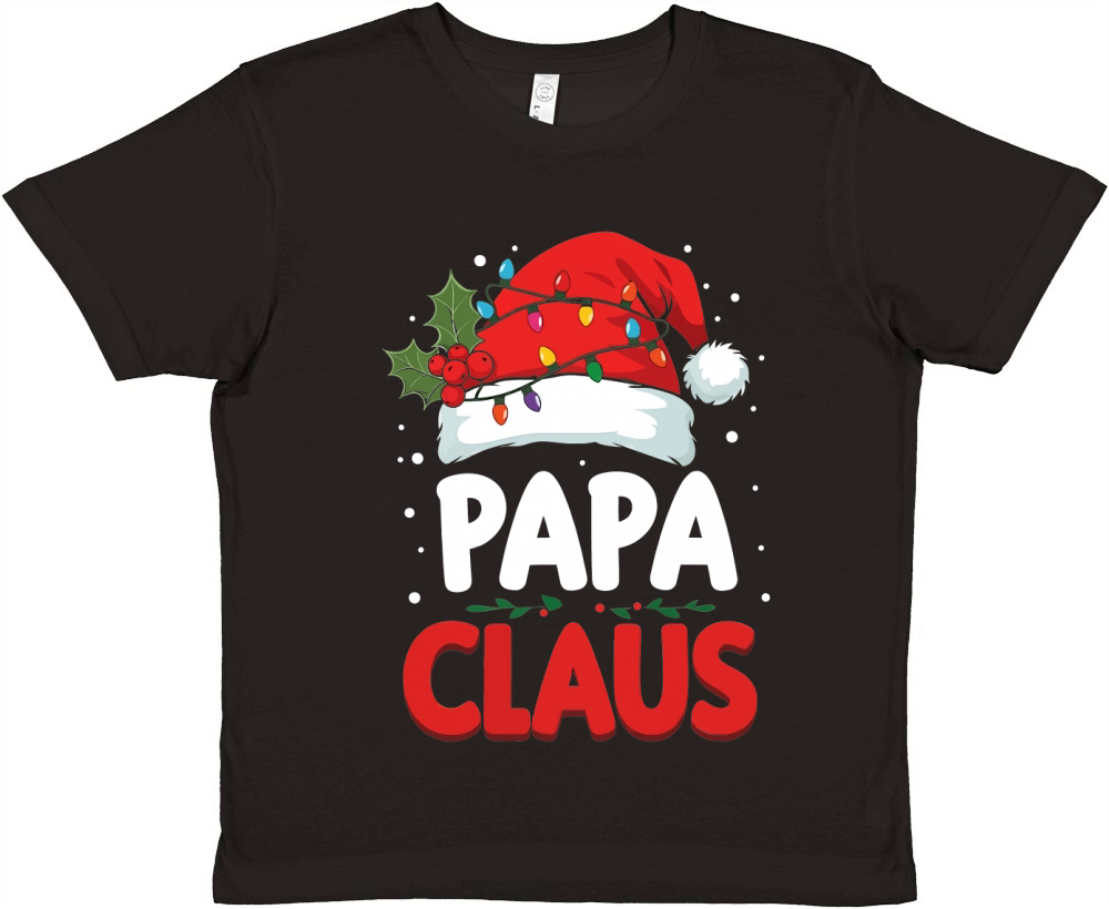 Papa Claus 02 Premium Kids Crewneck T-shirt