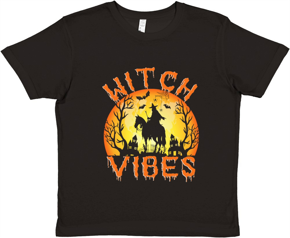 witch vibes Premium Kids Crewneck T-shirt