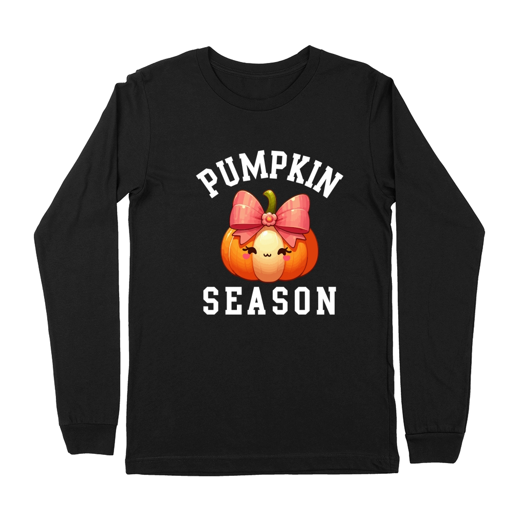 Pumpkin Season (white) Premium Long Sleeve