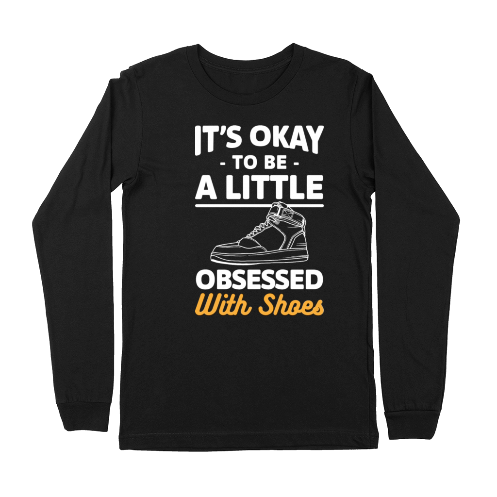 Shoe Collector Shoe Lover Boots Collector Premium Long Sleeve