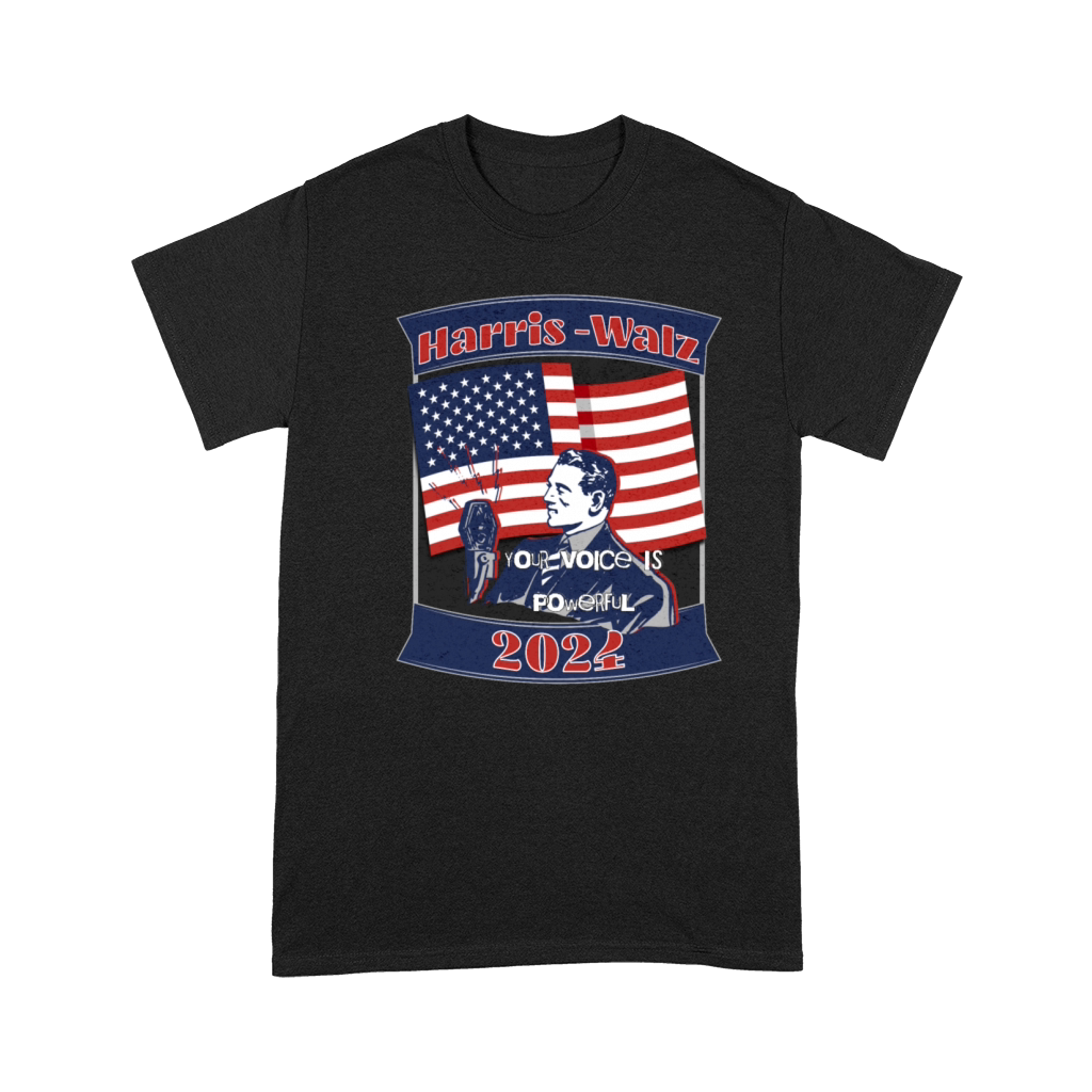 Harris-Walz 2024 - Your Voice Is Powerful Premium T-shirt