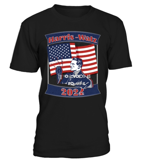 Harris-Walz 2024 - Your Voice Is Powerful T-Shirt Unisex