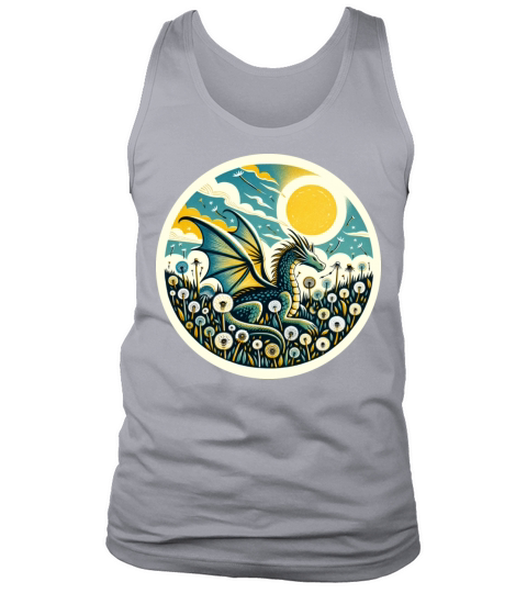 Vintage Dragon Tank Top Unisex