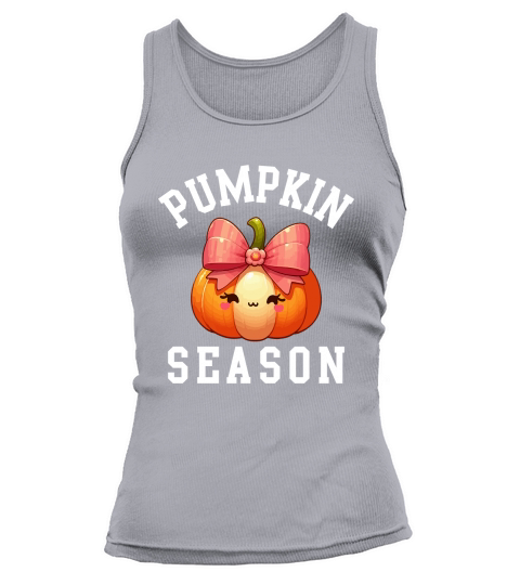 Pumpkin Season (white) Tank top Woman
