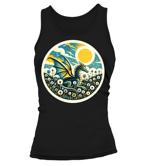 Vintage Dragon Tank top Woman