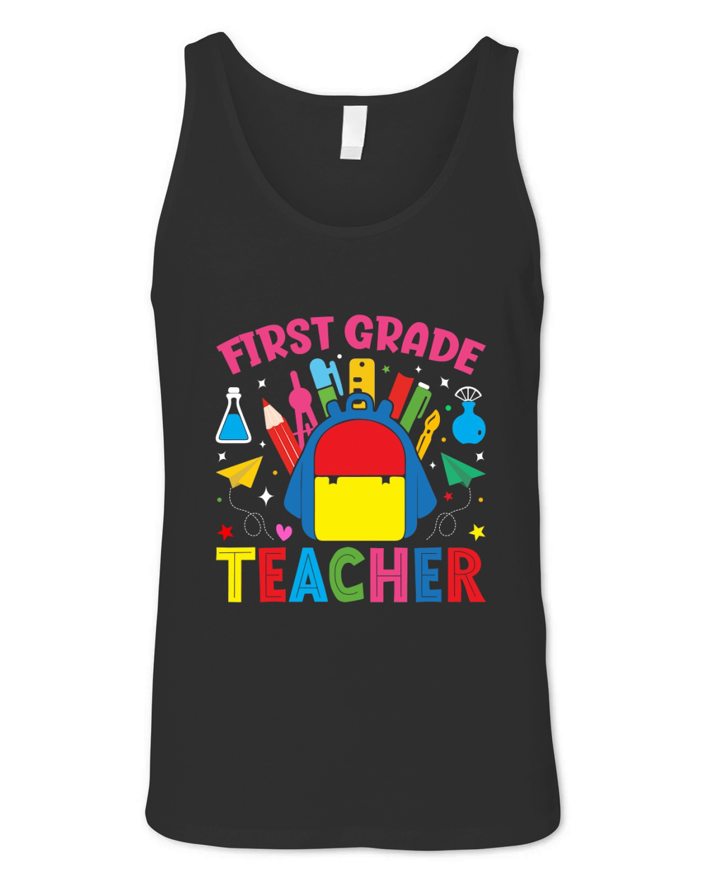 FIRST GRADE TEACHER (2) Unisex Jersey Tank