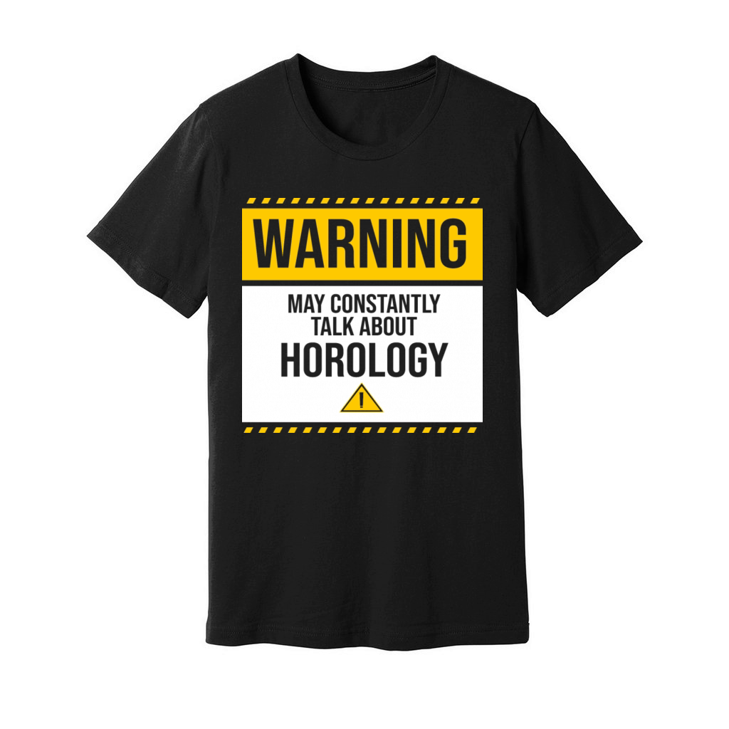 May Constantly Talk About Horology Watchmaker Unisex Jersey Tee
