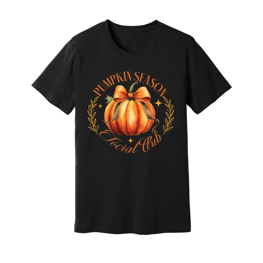 Pumpkin Season Social Club Unisex Jersey Tee