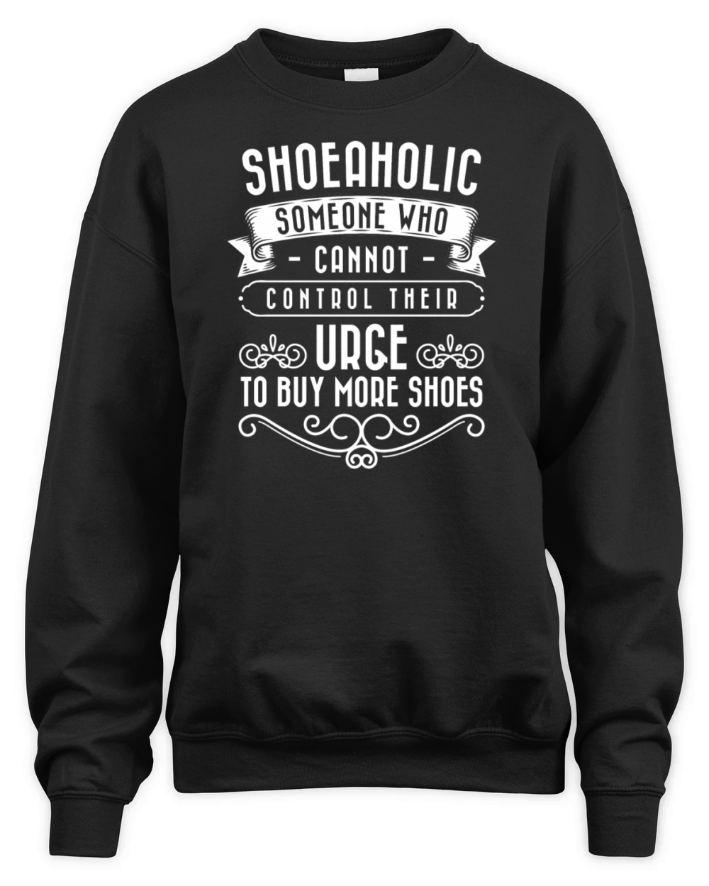 Shoe Collector Shopping Sneakers Pair Unisex Premium Crewneck Sweatshirt