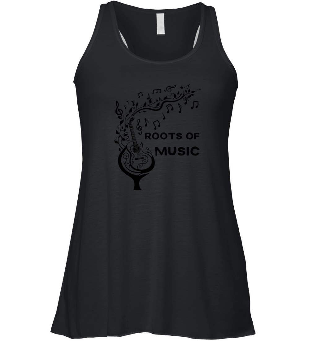 Roots of music - Guitar Women's Flowy Tank Top