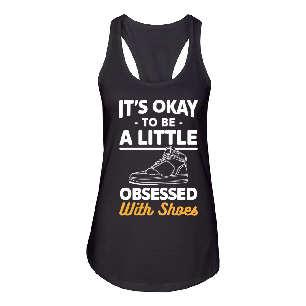 Shoe Collector Shoe Lover Boots Collector Women's Racerback Tank