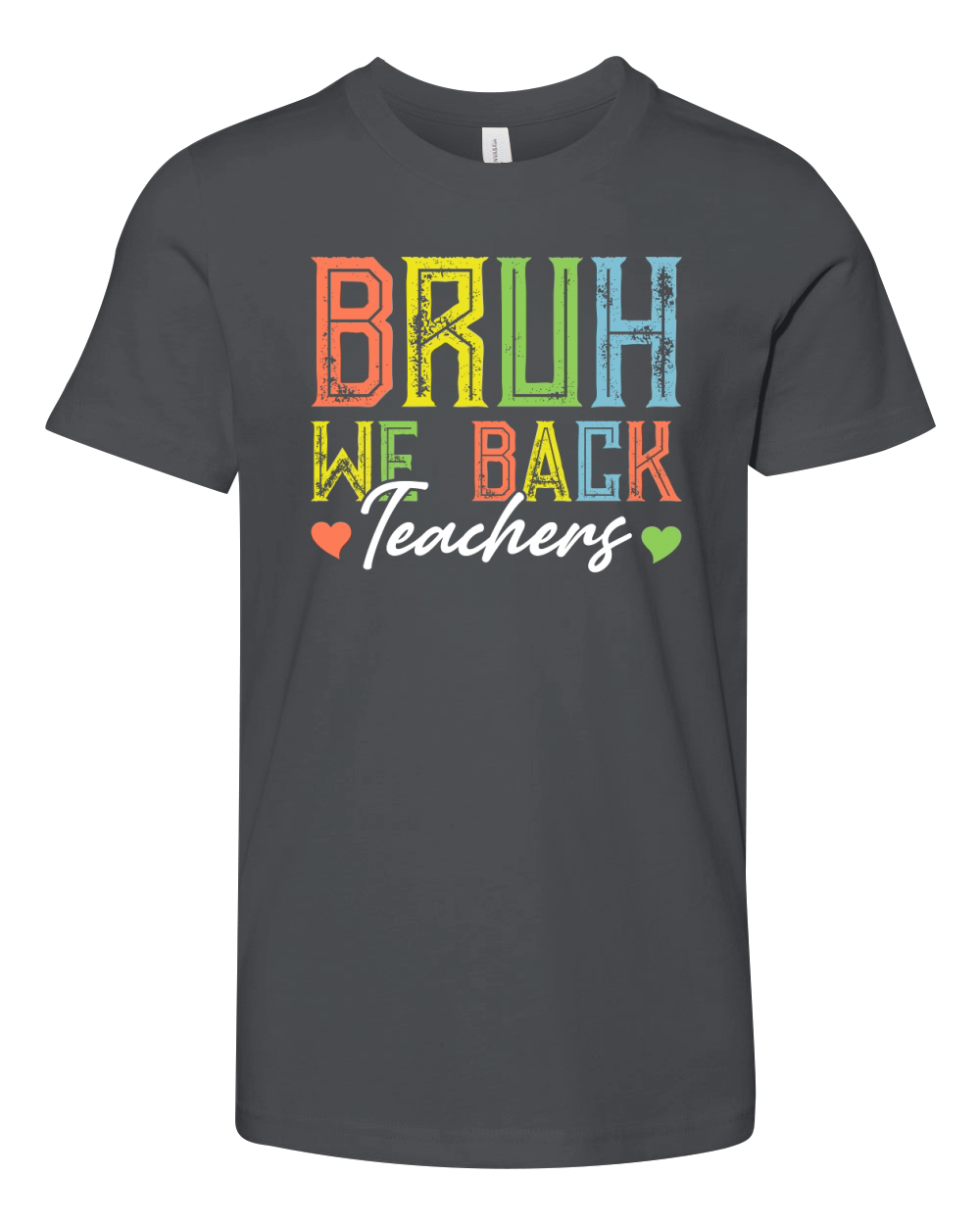 Bruh We Back Teachers Youth Unisex Jersey Tee