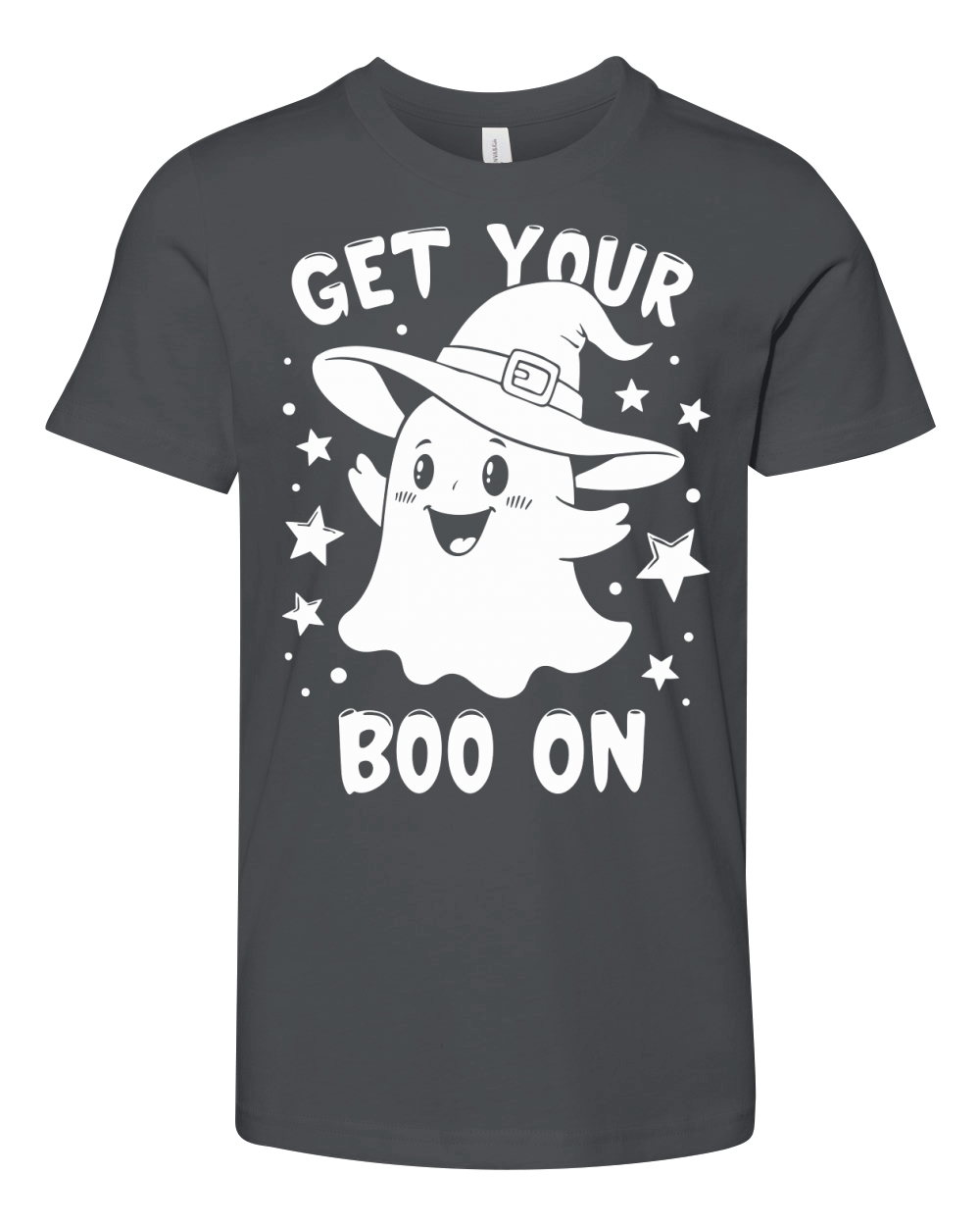 Get Your Boo On Single Color Youth Unisex Jersey Tee