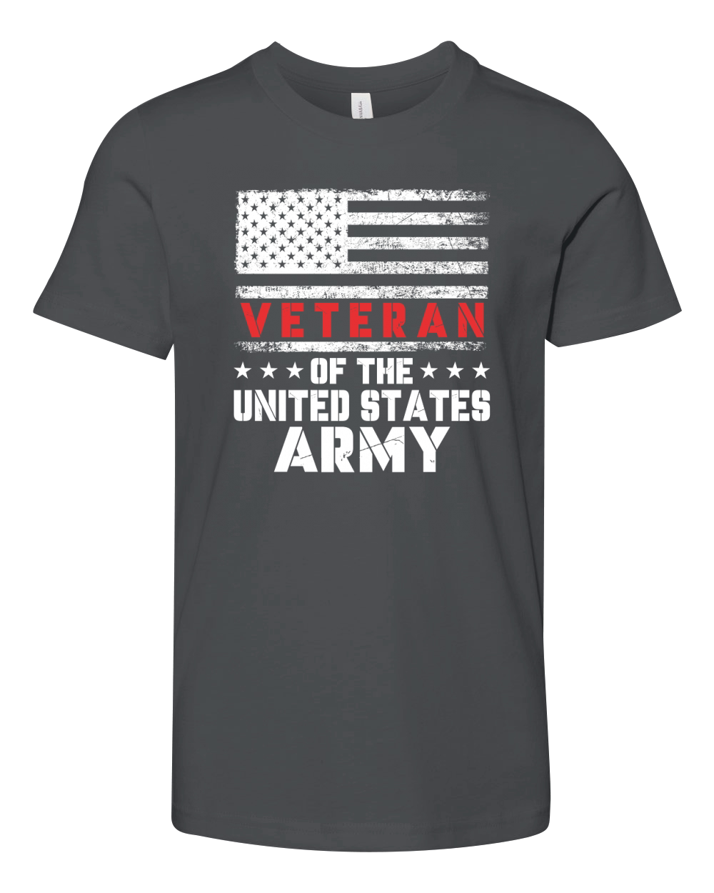 veteran of the united states army Youth Unisex Jersey Tee