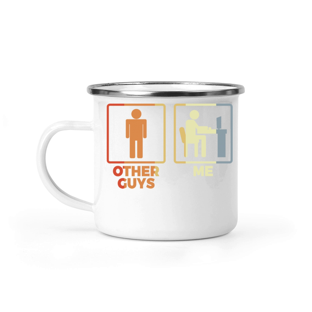 Programmer Stickfigures Camping Mug