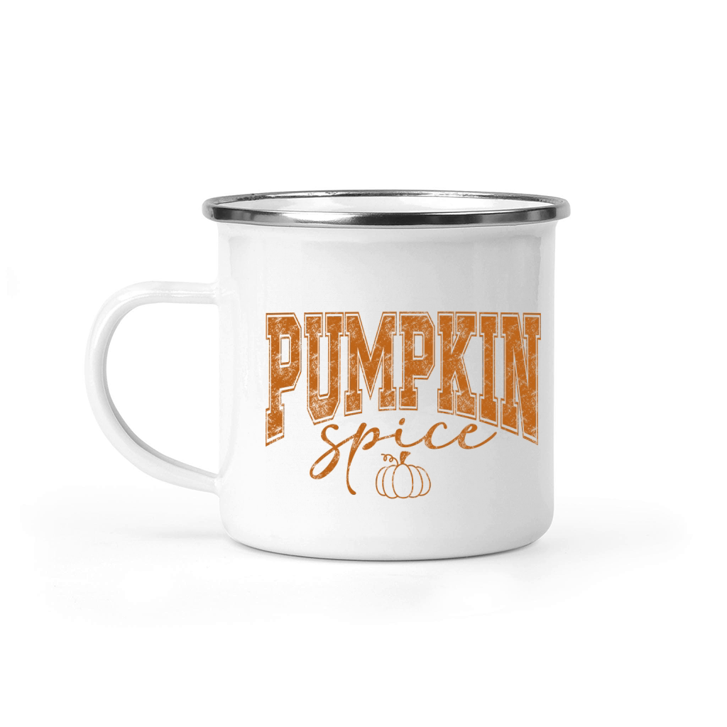 Pumpkin Spice Camping Mug
