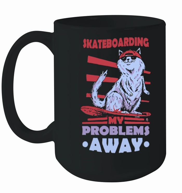 my problems away skaters Ceramic Mug