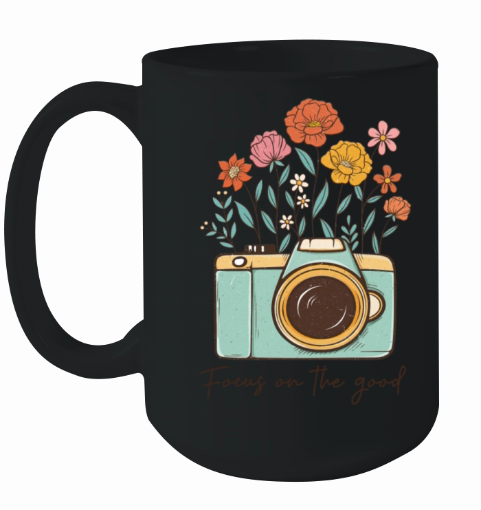 Vintage Wildflower Ceramic Mug