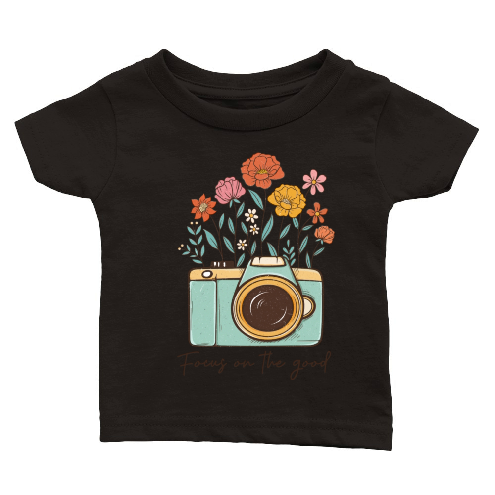 Vintage Wildflower Classic Baby Crewneck T-shirt