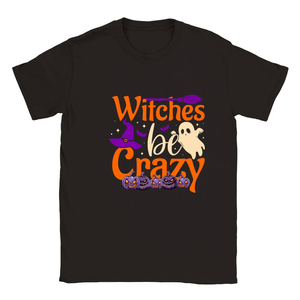 witches be crazy 02 Classic Kids Crewneck T-shirt